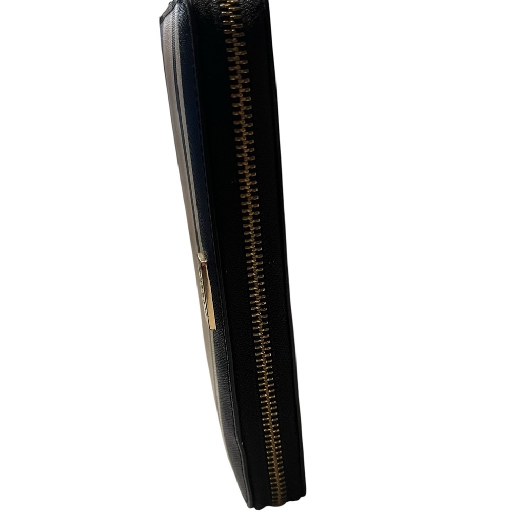 Kate Spade Laurel Way Neda Continental zip around wallet- Cruise Striped Pattern - Picture 7 of 8